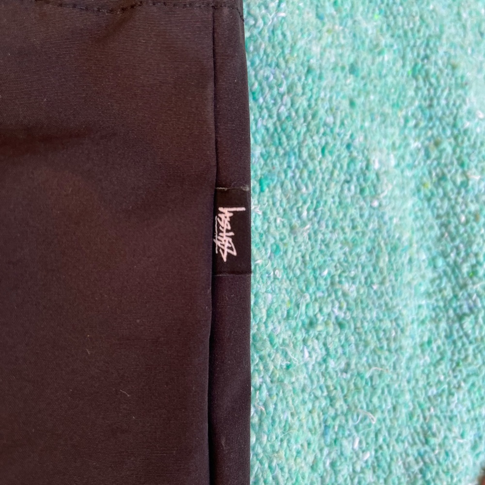 Stussy Black Windbreaker with Honolulu Logo - Picture 4 of 9